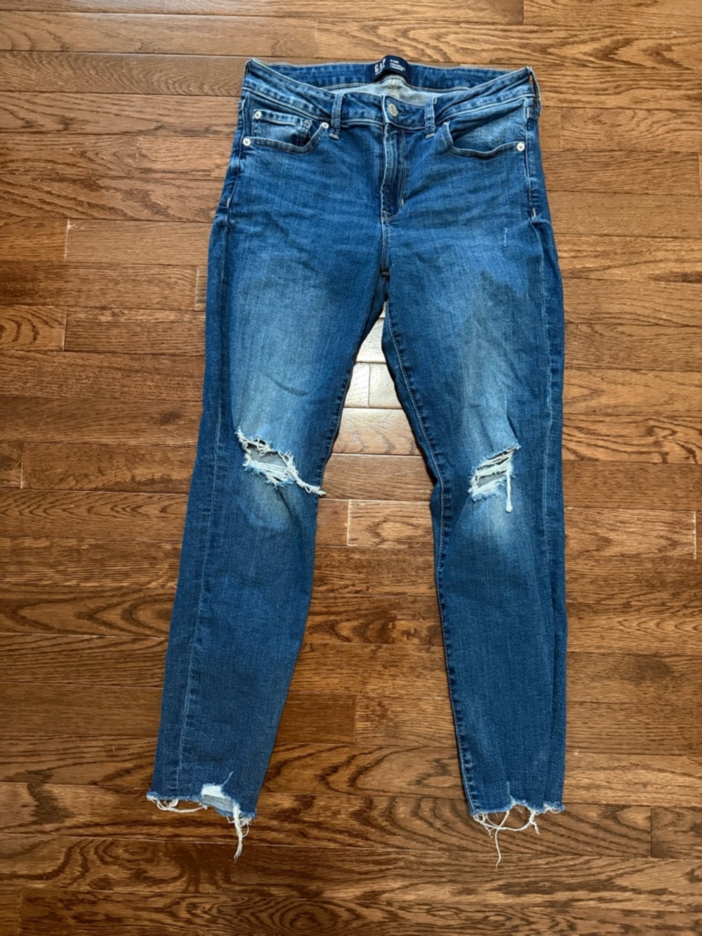 GAP Distressed Skinny Jeggings
